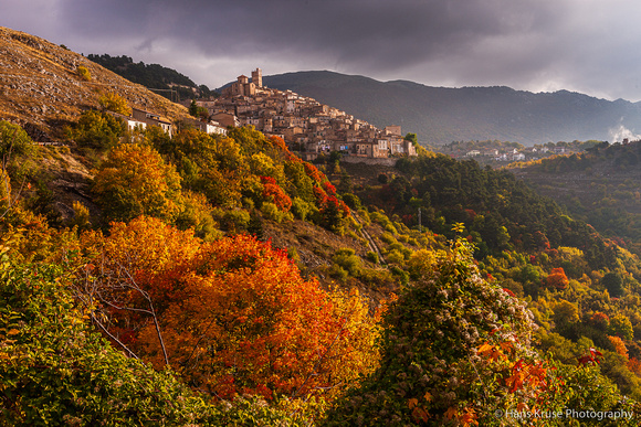 Castel del Monte with Autumn Colors