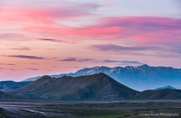 Early Morning Light in Campo Imperatore, Italy