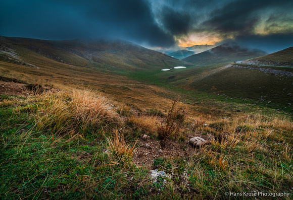 Morning in Campo Imperatore, Italy