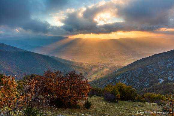 Sunset at Norcia