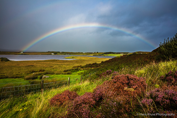 Rainbow at Loch Mealt