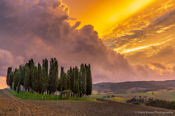 Tuscan  sunset