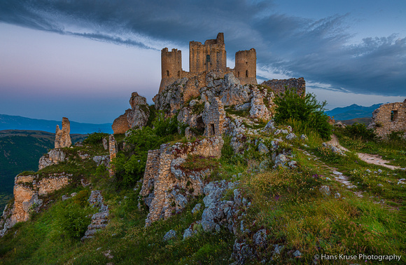 Rocca Calascio in early morning light