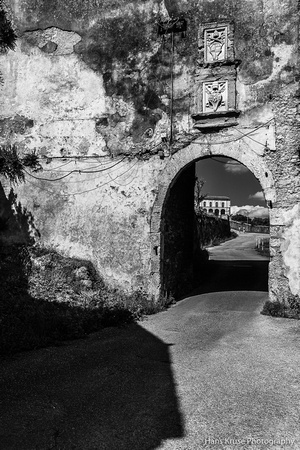 The old road in Spoleto